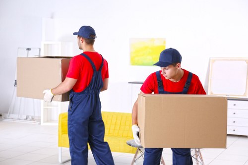 Furniture pick-up service for a Belgravia townhouse