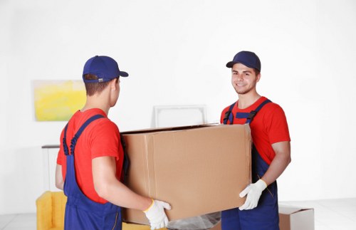 Careful handling of fragile household items during flat removals in Belgravia