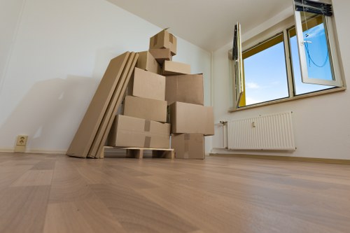 Governing law and contract terms for UK man and van services