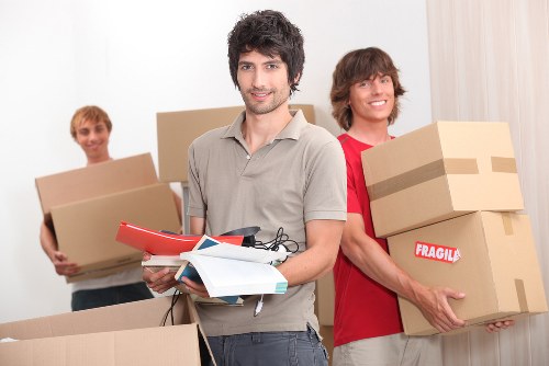 Removing bulky furniture from a Belgravia property