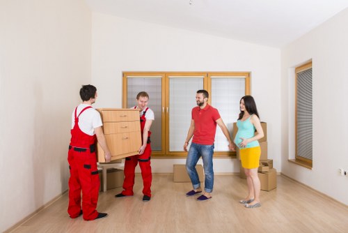 Office relocation team planning a Belgravia business move