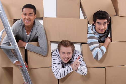 Small van relocation service in central Belgravia