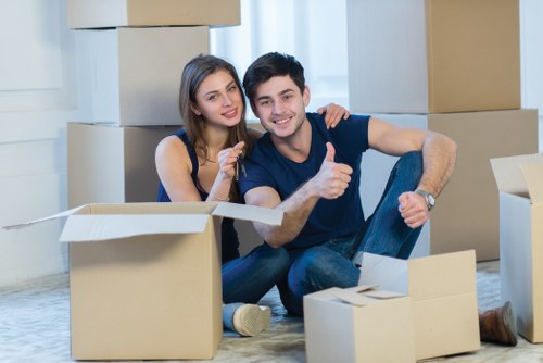 Wardrobe and fragile-item boxes suitable for Belgravia relocations