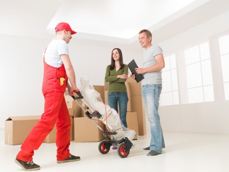 Payment and service charge terms for a removal job