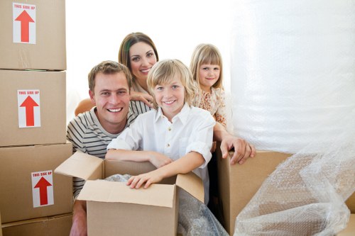 Careful packing and loading of luxury furniture in Belgravia
